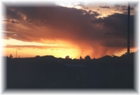 Aussie sunset, Wangaratta, Vic.