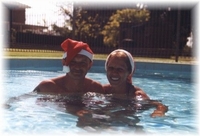 Weihnachten und 45 Grad im Schatten !