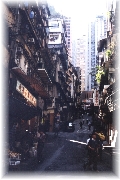 ... verwinkelte Ecken und Gassen auf Hongkomg Island