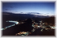 ... die Copacabana bei Nacht ...