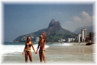 ... am Strand von Ipanema ... AUF WIEDERSEHEN RIO DE JANEIRO