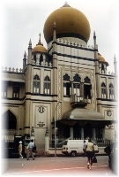 Moschee im arabischen Viertel ...