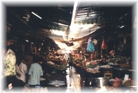Bangkok - Markt an jeder Ecke