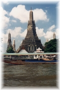 Tempel Wat Arun am Chao Phraya River